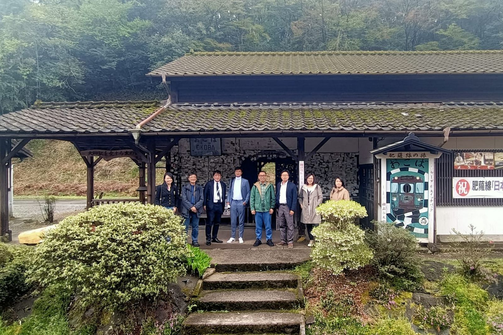 何培鈞二次造訪熊本縣台日地方考察，進行海外地創的觀摩，持續探討空間活化再利用的議題。