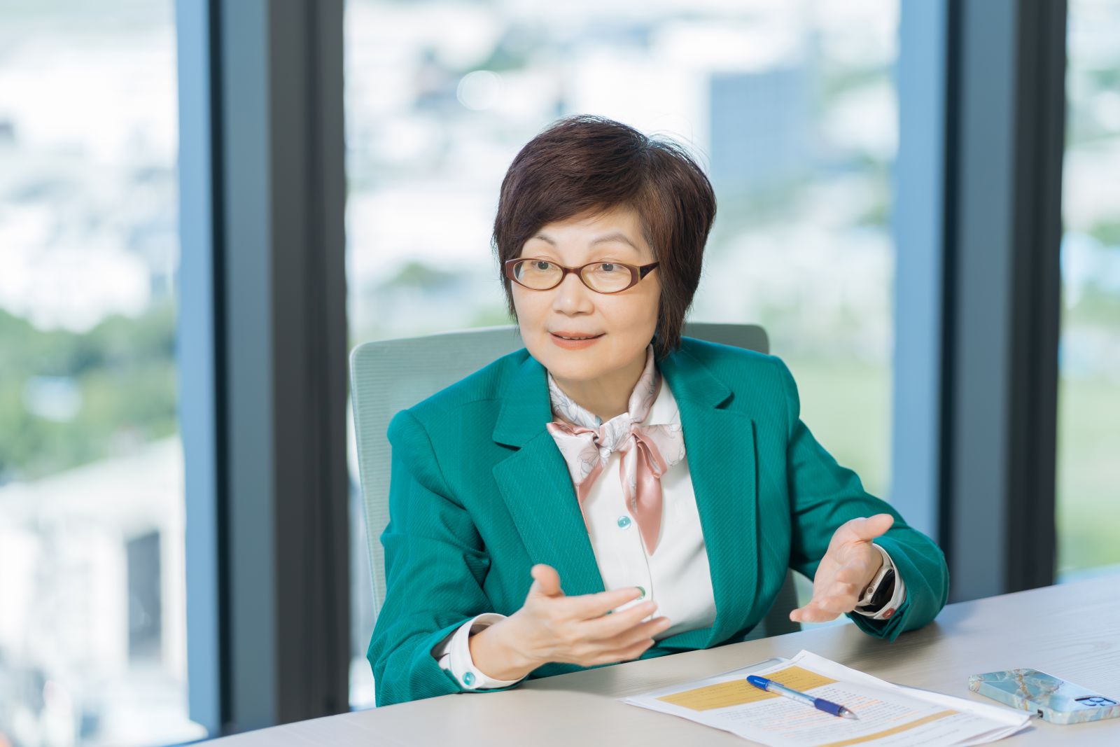 玉山銀行個金執行長許美麗。